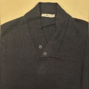 INIS MEÁIN Men's Sweater in Navy